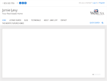Tablet Screenshot of jamielevy.com